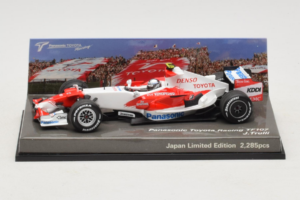 Toyota TF107 #12 J. Trulli Panasonic Toyota Racing Showcar F1 2007 Minichamps 1:43 AM60129 Kovina