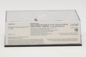 Toyota TF107 #12 J. Trulli Panasonic Toyota Racing Showcar F1 2007 Minichamps 1:43 AM60129 Kovina – slika 5 od 6