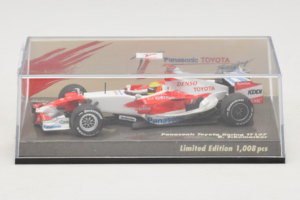 Toyota TF107 #11 R. Schumacher Panasonic Toyota Racing F1 2007 Minichamps 1:43 AM601286 Kovina – slika 4 od 5