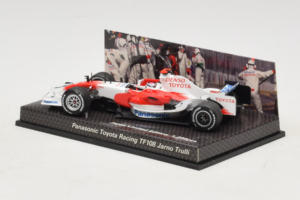 Toyota TF108 #12 J. Trulli Panasonic Toyota Racing F1 2008 Minichamps 1:43 AM61151 Kovina – slika 3 od 6
