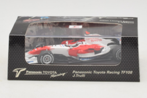 Toyota TF108 #12 J. Trulli Panasonic Toyota Racing F1 2008 Minichamps 1:43 AM61151 Kovina – slika 4 od 6