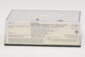 Toyota TF108 #12 J. Trulli Panasonic Toyota Racing F1 2008 Minichamps 1:43 AM61151 Kovina – slika 5 od 6