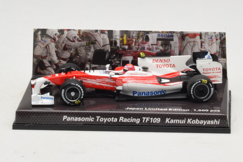 Panasonic Toyota Racing TF109 K. Kobayashi F1 2009 Minichamps 1:43 413090210 Kovina