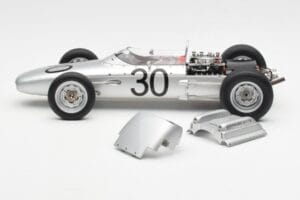 Porsche 804 #30 D. Gurney French Grand Prix 1962 AUTOart 1:18 86271 Kovina – slika 3 od 6
