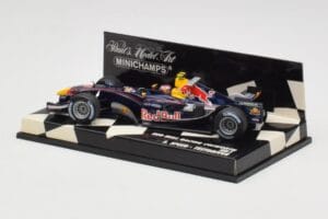 Red Bull RB1 Cosworth S. Speed Test Car 2005 Minichamps 1:43 400050137 Kovina – slika 3 od 5