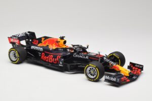 Red Bull Racing Honda RB16B #33 M. Verstappen Mexican GP Winner 2021 Minichamps 1:18 110211933 Smola – slika 4 od 6