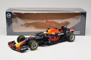 Red Bull Racing Honda RB16B #33 M. Verstappen Mexican GP Winner 2021 Minichamps 1:18 110211933 Smola – slika 6 od 6