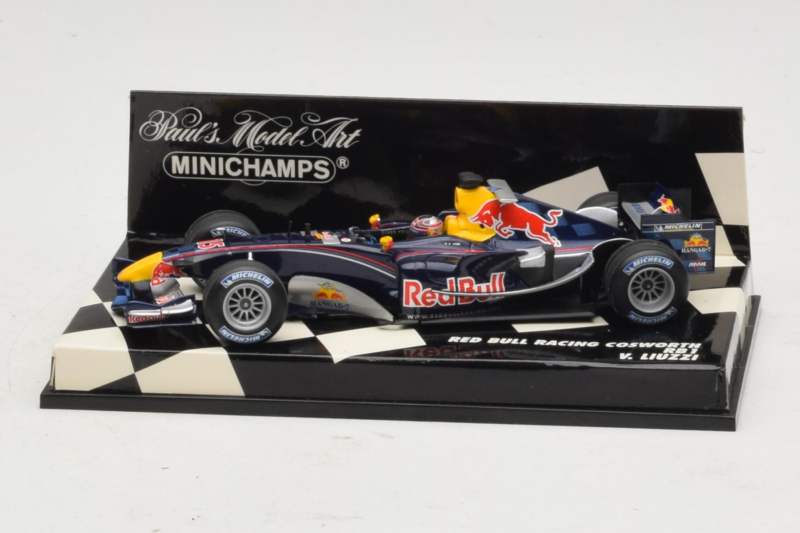 Red Bull Racing RB1 V. Liuzzi Test Driver F1 2005 Minichamps 1:43 400050115 Kovina