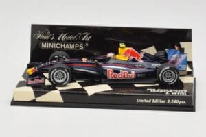 Red Bull Racing Renault RB5 #15 S. Vettel Showcar 2009 Minichamps 1:43 400090085 Kovina