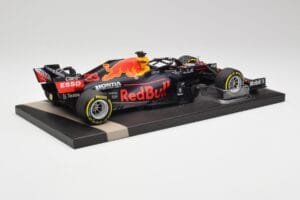 Red Bull RB16B #33 M. Verstappen France GP Winner 2021 Minichamps 1:18 113210833 Kovina – slika 3 od 7