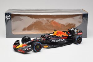 Red Bull RB18 #1 M. Verstappen Monaco GP 3rd Wet 2022 Minichamps 1:18 110220701 Kovina – slika 6 od 7
