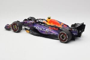 Red Bull RB19 #11 S. Perez Las Vegas GP 3rd 2023 Minichamps 1:18 110232211 Kovina – slika 5 od 6