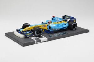 Renault F1 Team R25 #5 F. Alonso 3rd Place Brazil GP 2005 World Champion Minichamps 1:18 117051705 Kovina – slika 2 od 7