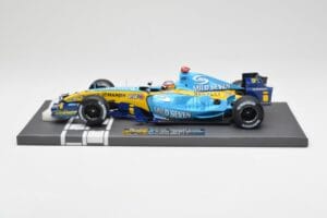 Renault F1 Team R25 #5 F. Alonso 3rd Place Brazil GP 2005 World Champion Minichamps 1:18 117051705 Kovina