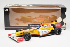 Renault F1 Team R29 #10 R. Grosjean F1 2009 Minichamps 1:18 150090108 Kovina – slika 6 od 6