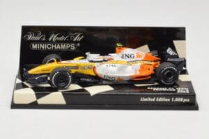 Renault R28 #6 Showcar 2008 Minichamps 1:43 400080076 Kovina