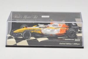 Renault R28 #6 Showcar 2008 Minichamps 1:43 400080076 Kovina – slika 5 od 5