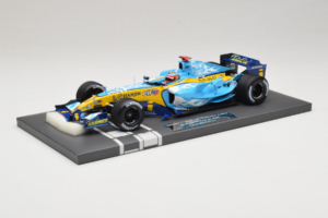 Renault R25 #5 F. Alonso 2nd Place Belgian GP 2005 Minichamps 1:18 117051605 Kovina – slika 2 od 7