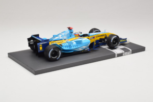 Renault R25 #5 F. Alonso 2nd Place Belgian GP 2005 Minichamps 1:18 117051605 Kovina – slika 3 od 7