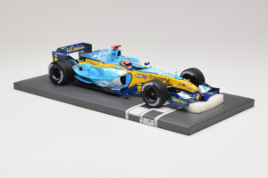 Renault R25 #5 F. Alonso 2nd Place Belgian GP 2005 Minichamps 1:18 117051605 Kovina – slika 4 od 7