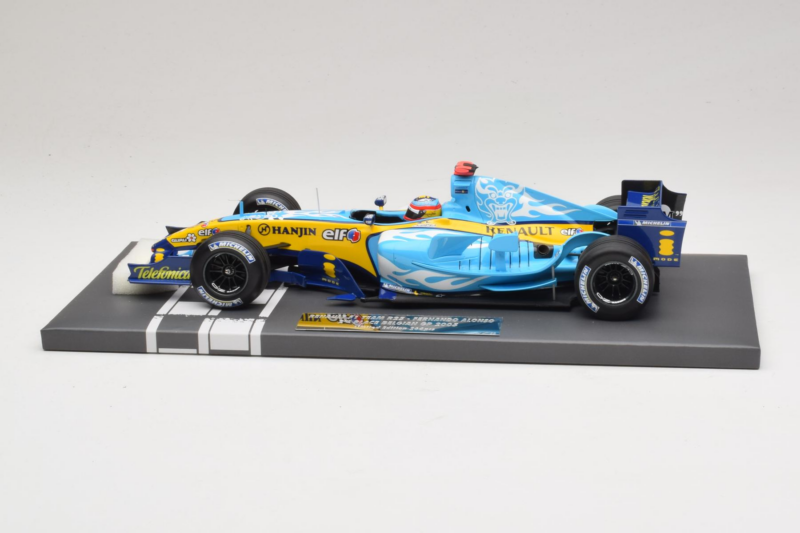 Renault R25 #5 F. Alonso 2nd Place Belgian GP 2005 Minichamps 1:18 117051605 Kovina