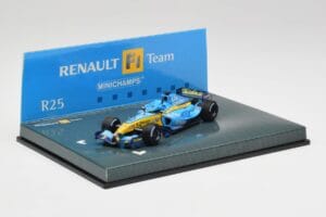 Renault R25 #1 F. Alonso F1 World Champion 2005 Minichamps 1:43 403050105 Kovina – slika 2 od 4