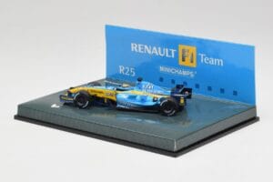 Renault R25 #1 F. Alonso F1 World Champion 2005 Minichamps 1:43 403050105 Kovina – slika 3 od 4