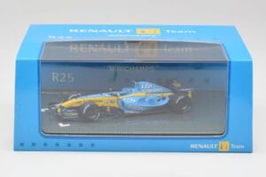 Renault R25 #1 F. Alonso F1 World Champion 2005 Minichamps 1:43 403050105 Kovina – slika 4 od 4