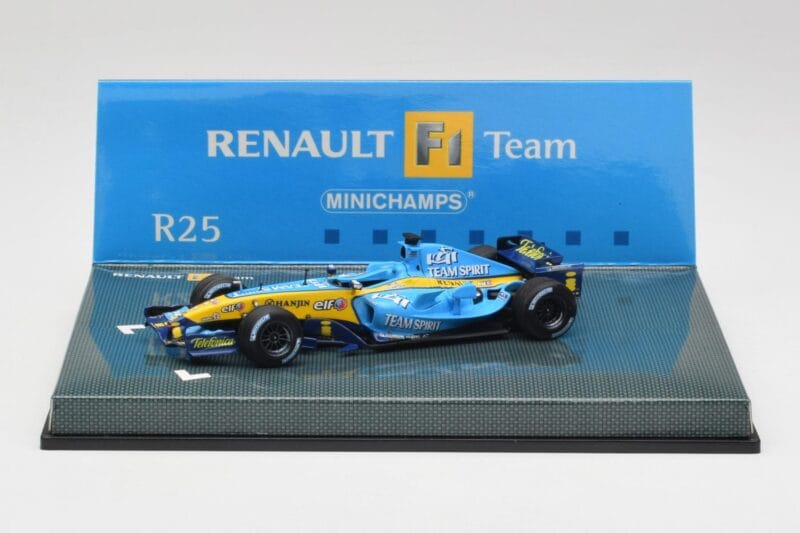 Renault R25 #1 F. Alonso F1 World Champion 2005 Minichamps 1:43 403050105 Kovina