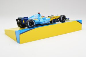 Renault R25 #5 F. Alonso Brazil GP F1 World Champion 2005 Minichamps 1:18 147051705 Kovina – slika 3 od 6