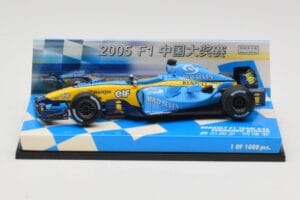 Renault R25 #5 F. Alonso Race Car 2005 Minichamps 1:43 403050025 Kovina
