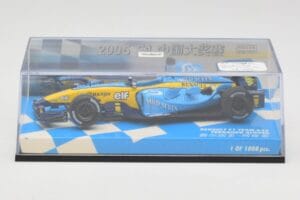 Renault R25 #5 F. Alonso Race Car 2005 Minichamps 1:43 403050025 Kovina – slika 5 od 5