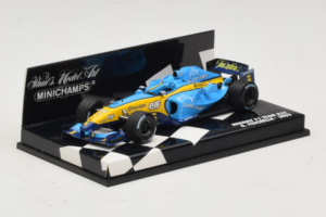 Renault R25 #6 G. Fisichella F1 2005 Minichamps 1:43 400050006 Kovina – slika 2 od 5