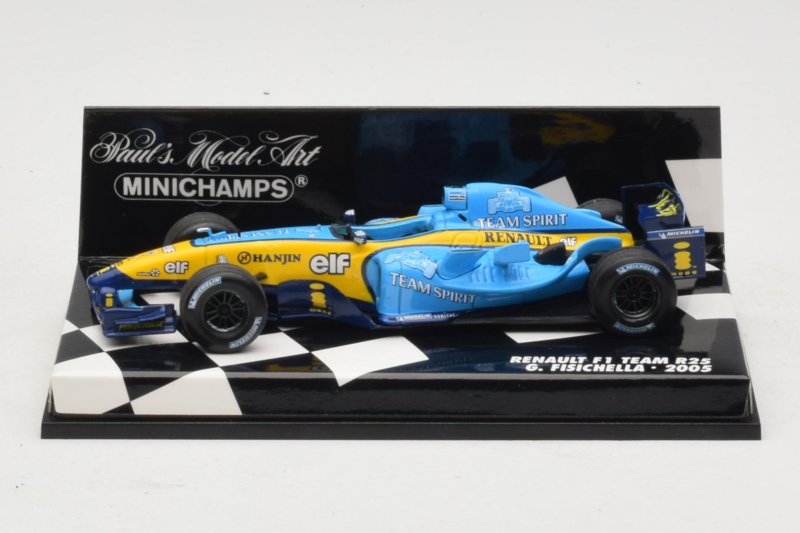 Renault R25 #6 G. Fisichella F1 2005 Minichamps 1:43 400050006 Kovina