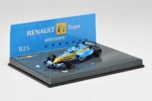 Renault R25 #2 G. Fisichella F1 2005 Minichamps 1:43 403050006 Kovina – slika 2 od 4
