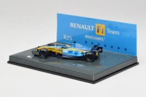 Renault R25 #2 G. Fisichella F1 2005 Minichamps 1:43 403050006 Kovina – slika 3 od 4