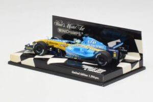 Renault R26 G. Fisichella Showcar F1 2006 Minichamps 1:43 400060072 Kovina – slika 2 od 5