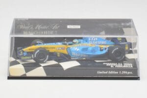 Renault R26 G. Fisichella Showcar F1 2006 Minichamps 1:43 400060072 Kovina – slika 4 od 5