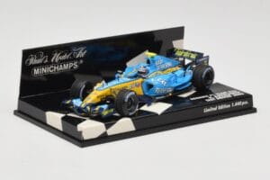 Renault R26 H. Kovalainen F1 Test Car 2006 Minichamps 1:43 400060041 Kovina – slika 2 od 5