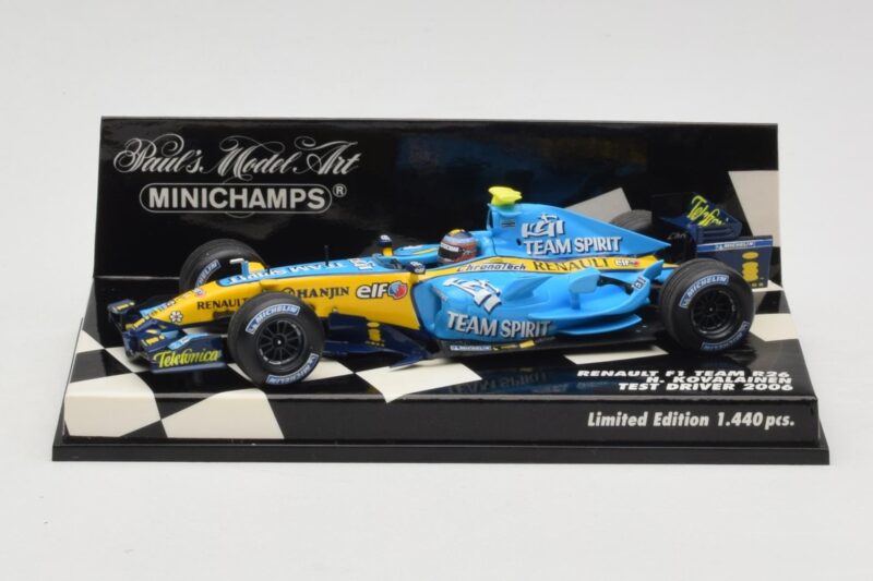 Renault R26 H. Kovalainen F1 Test Car 2006 Minichamps 1:43 400060041 Kovina