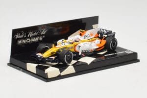 Renault R28 #6 N. Piquet Jr. F1 2008 Minichamps 1:43 400080006 Kovina – slika 2 od 5