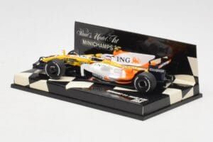 Renault R28 #6 N. Piquet Jr. F1 2008 Minichamps 1:43 400080006 Kovina – slika 3 od 5