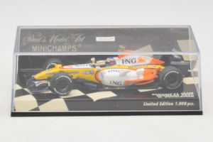 Renault R27 #4 H. Kovalainen Renault F1 Team Showcar 2007 Minichamps 1:43 400070074 Kovina – slika 4 od 5