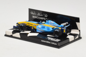 Renault R25 #6 G. Fisichella Renault F1 Team Showcar 2005 Minichamps 1:43 400050076 Kovina – slika 3 od 5