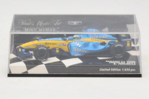 Renault R25 #6 G. Fisichella Renault F1 Team Showcar 2005 Minichamps 1:43 400050076 Kovina – slika 4 od 5