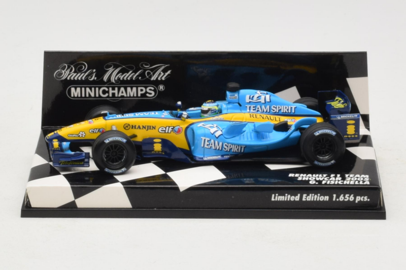 Renault R25 #6 G. Fisichella Renault F1 Team Showcar 2005 Minichamps 1:43 400050076 Kovina