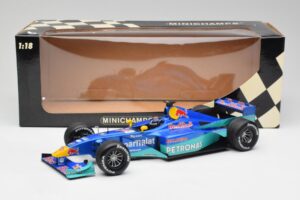 Sauber C19 #16 P. Diniz F1 2000 Minichamps 1:18 180000016 Kovina – slika 6 od 6