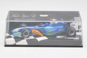Sauber C24 J. Villeneuve F1 2005 Minichamps 1:43 400050011 Kovina – slika 4 od 5