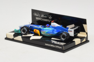 Sauber C24 Petronas #11 J. Villeneuve Sauber Petronas F1 Team Showcar 2005 Minichamps 1:43 400050081 Kovina – slika 3 od 5