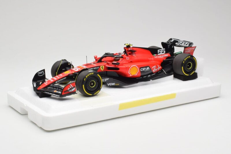 Scuderia Ferrari SF-23 #55 C. Sainz Belgian GP 2023 BBR 1:18 BBR231855C Kovina